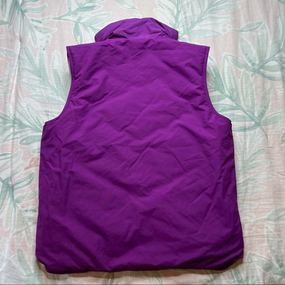 Patagonia Mirror Lake Vest Reversible Puffer Jacket Colorblock Warm Winter Large - Picture 6 of 10